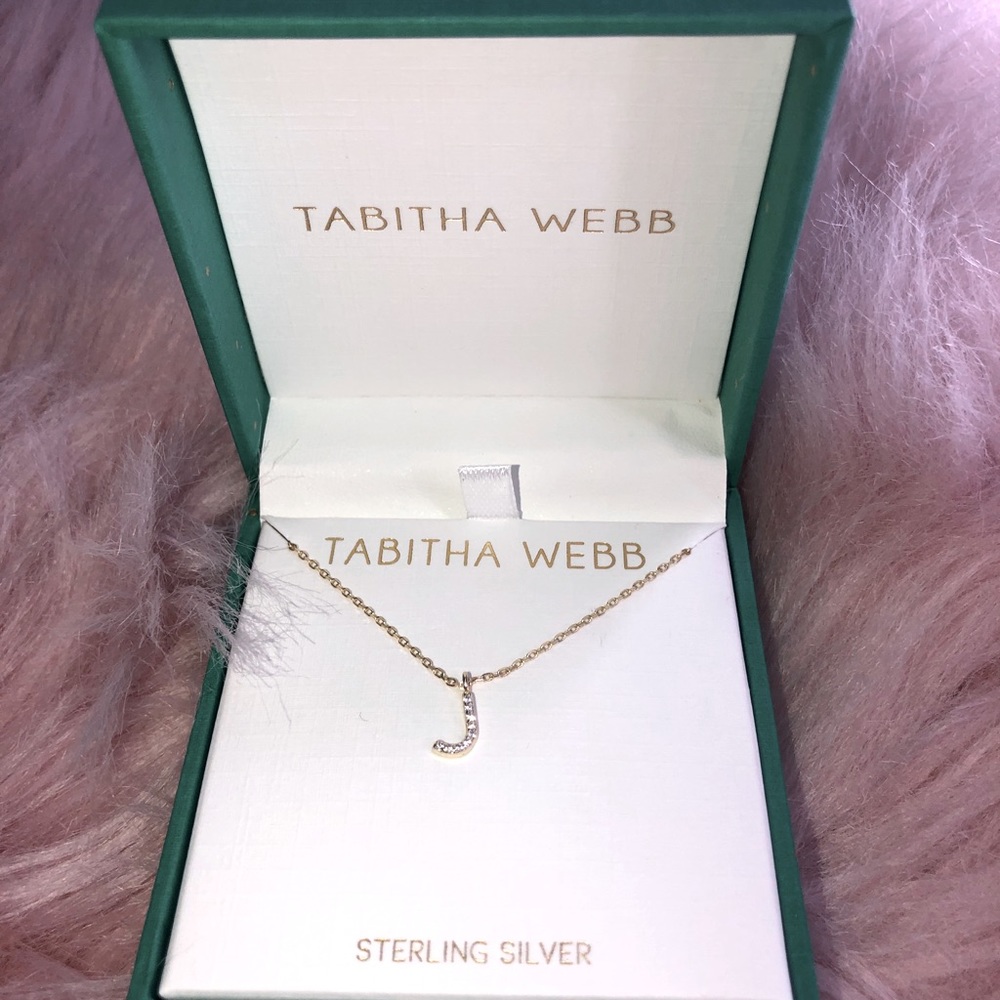 Tabitha Webb J Necklace